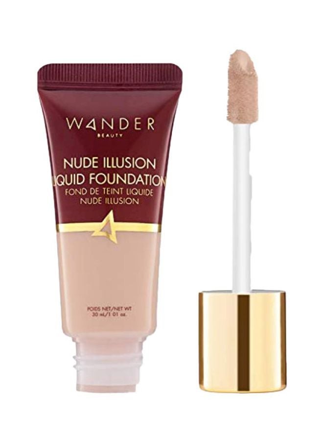 مواصفات و سعر Wander Beauty Nude Illusion Liquid Foundation Fair في دبي