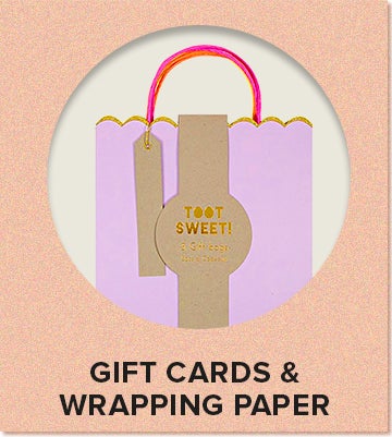 Gift Cards & Wrapping Paper