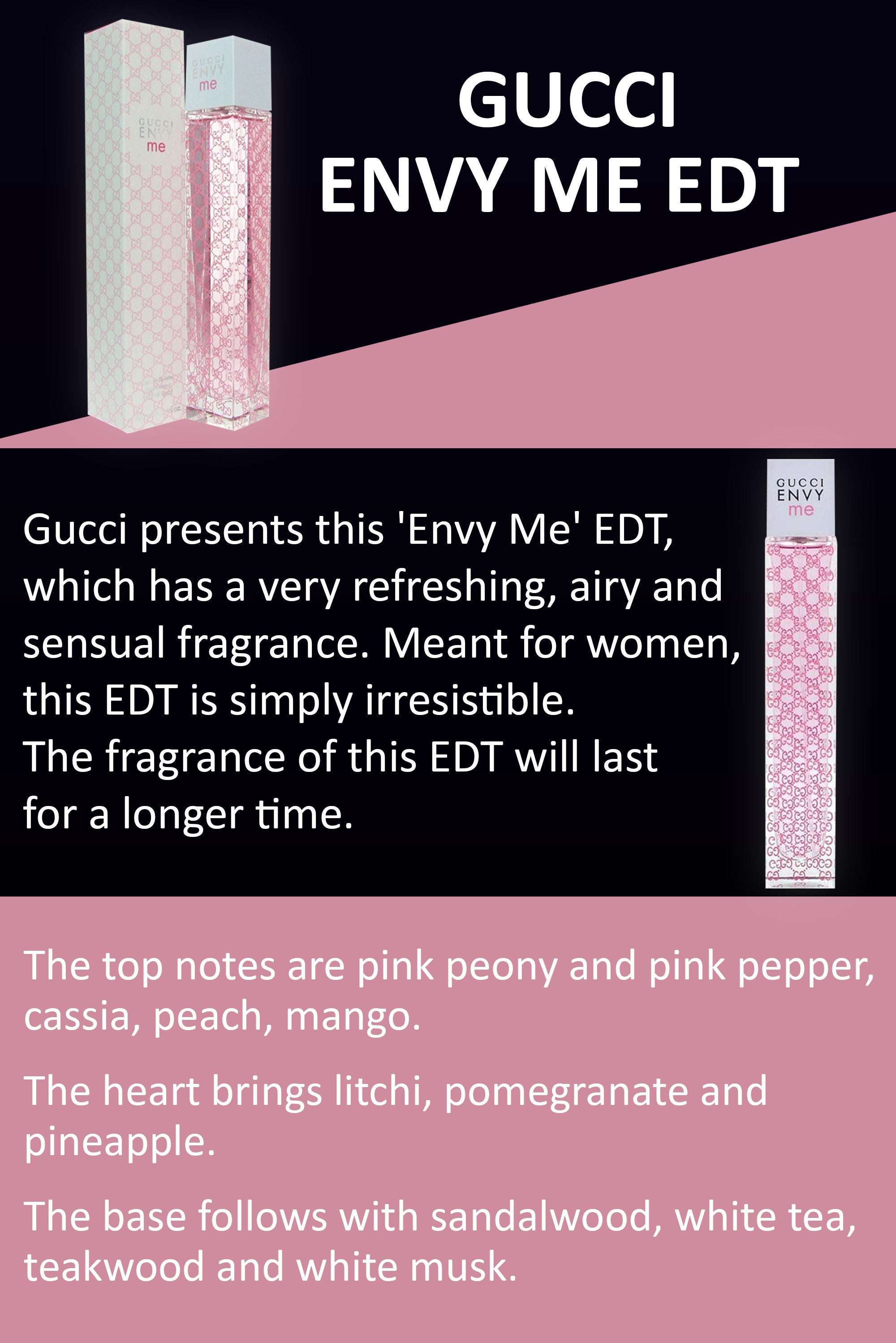 Gucci envy on sale me perfume