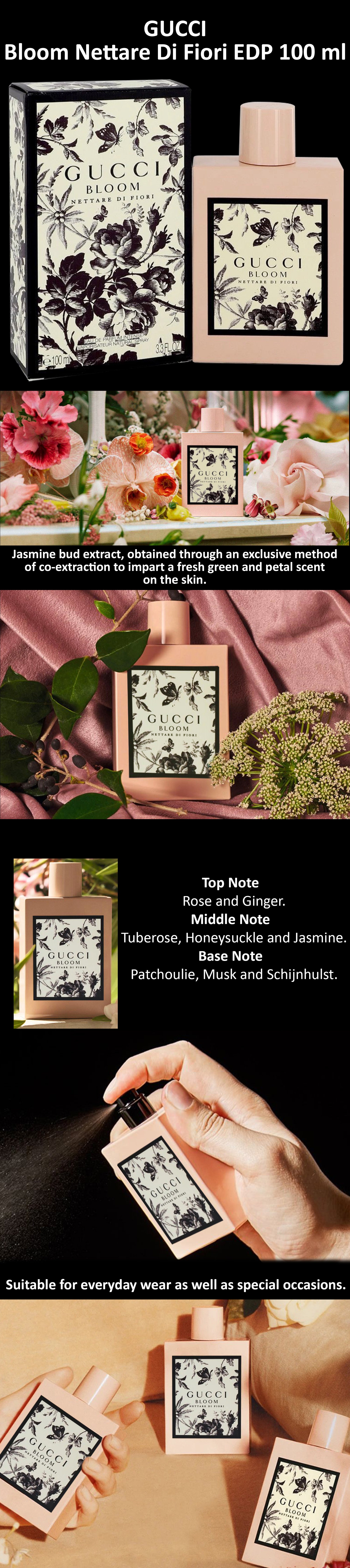 Gucci bloom nettare shop di fiori notes