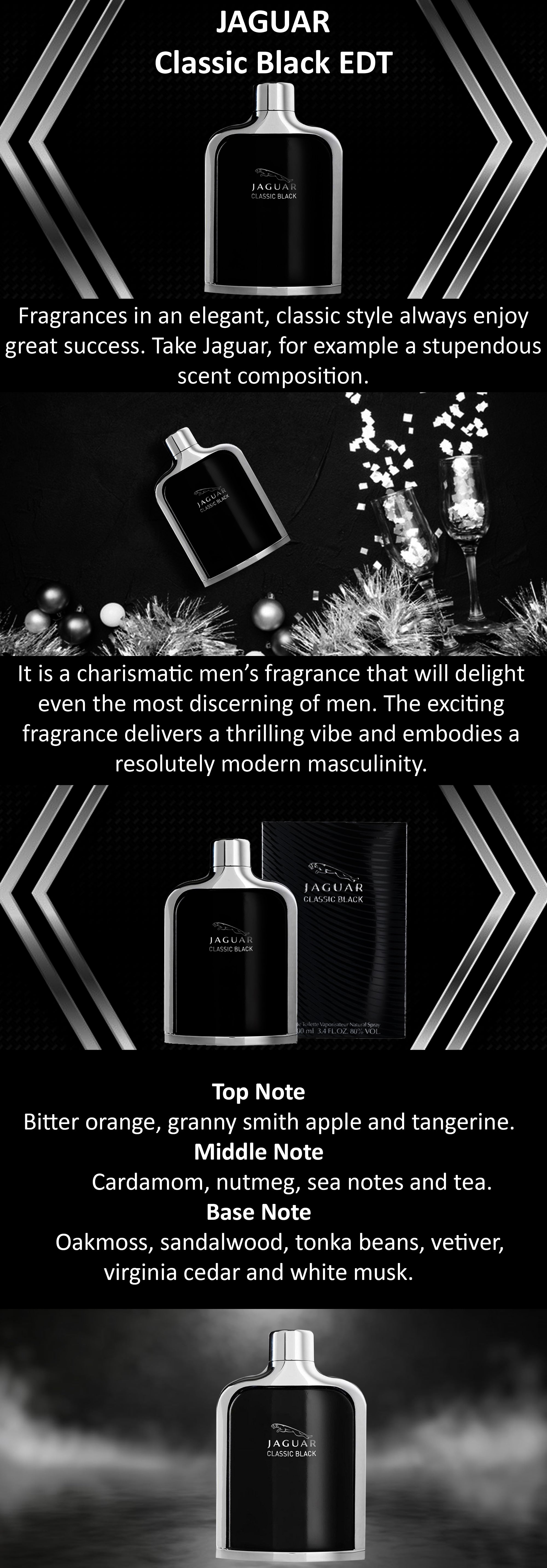 Jaguar black online perfume