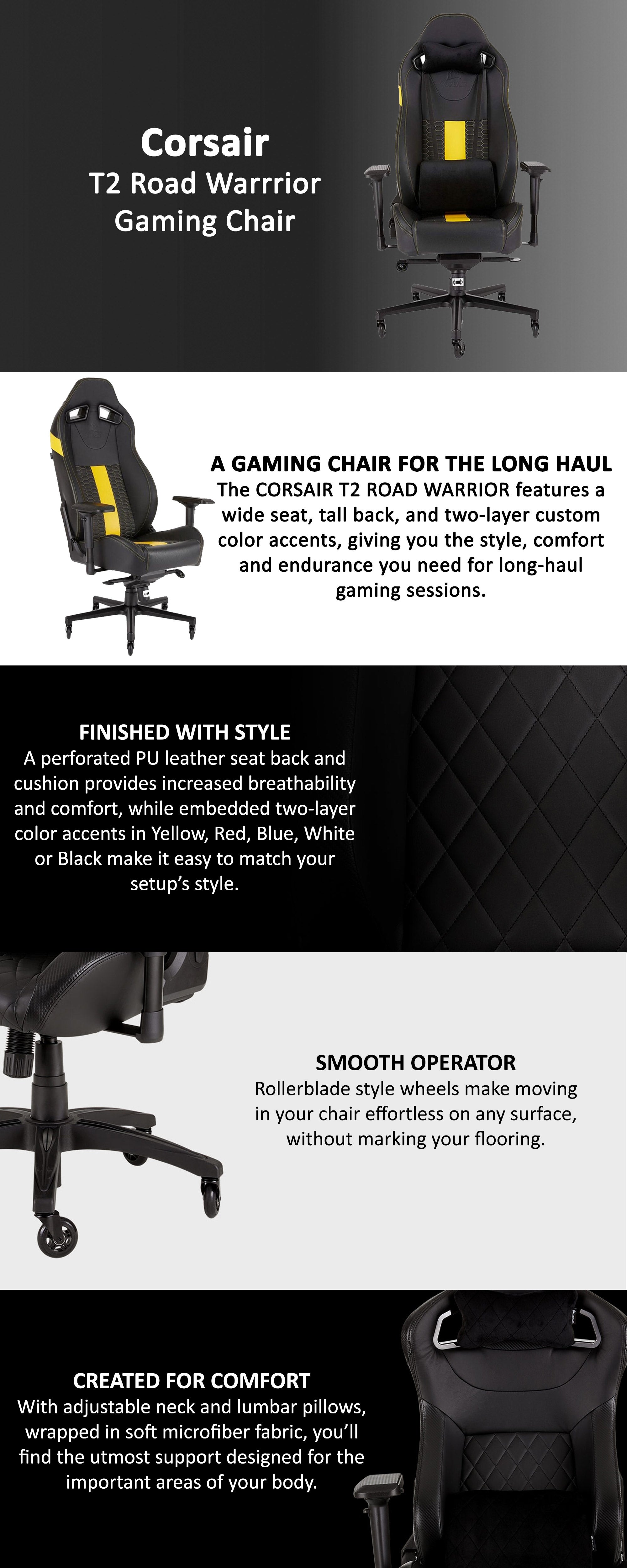 Corsair gaming chair discount t2