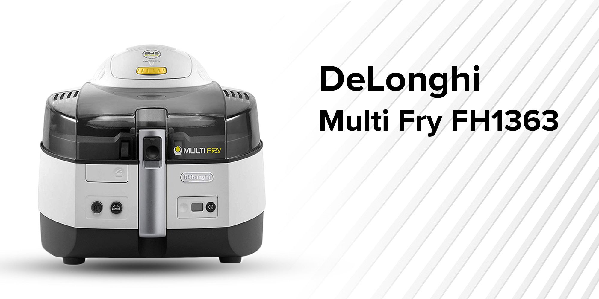 De Longhi Multi Fry FH1363 Black Grey Egypt Cairo Giza