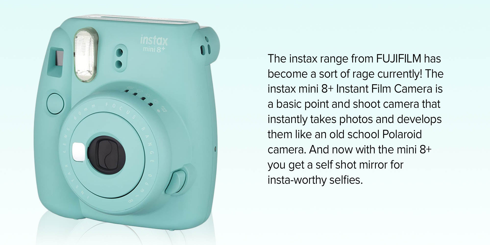 instax mini 8 Specifications