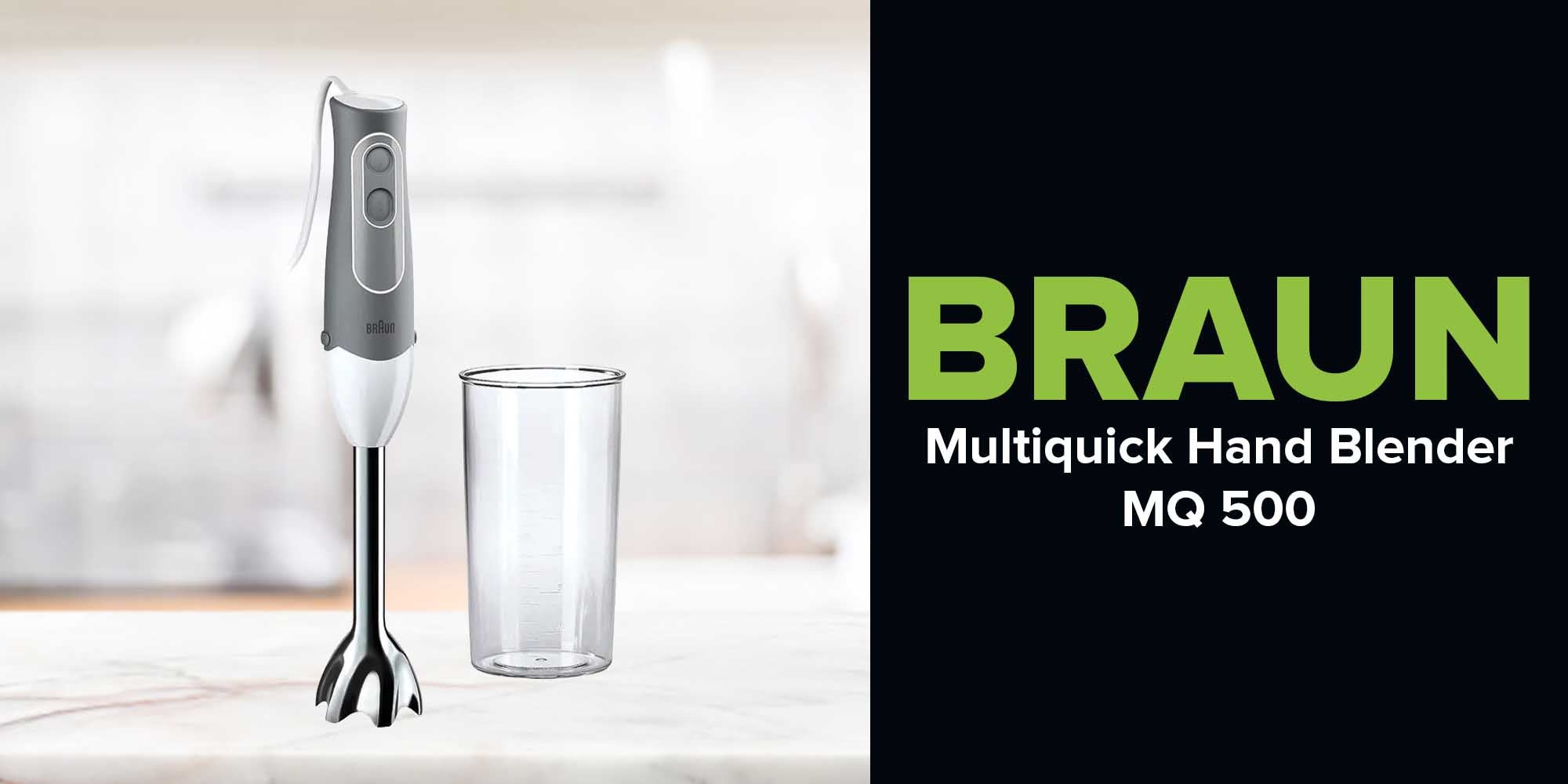 Braun Multiquick 5 MQ 525 Omelette 600W Blender + Accessories White