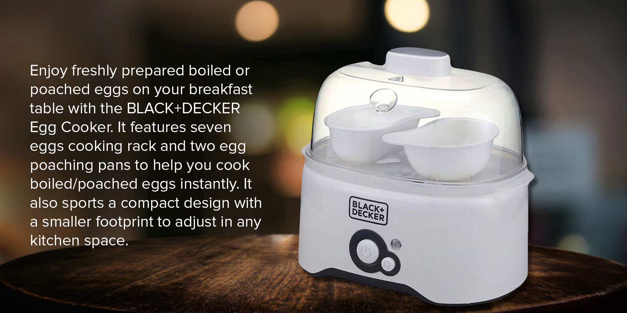 black decker egg boiler how to use