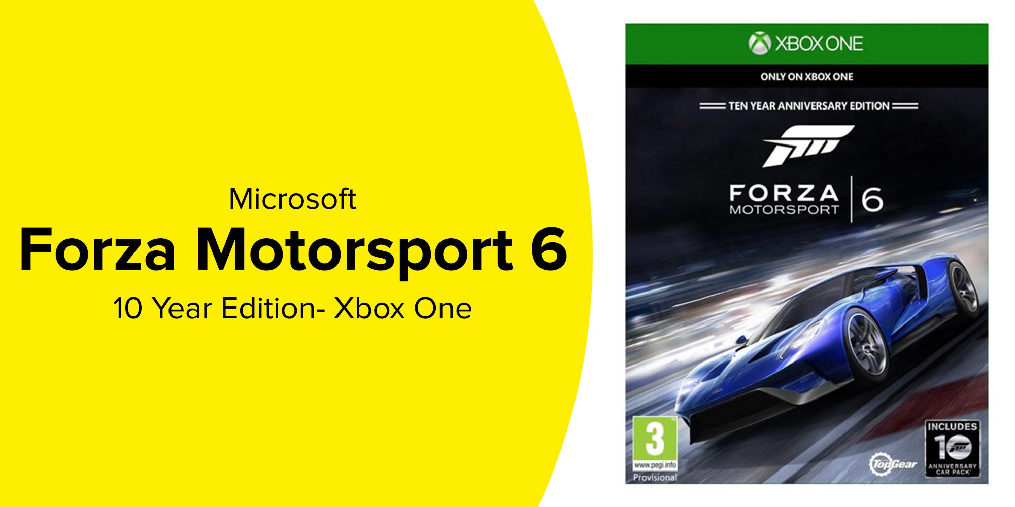 Forza Motorsport 6: Ten Year Anniversary Edition (Microsoft Xbox One)