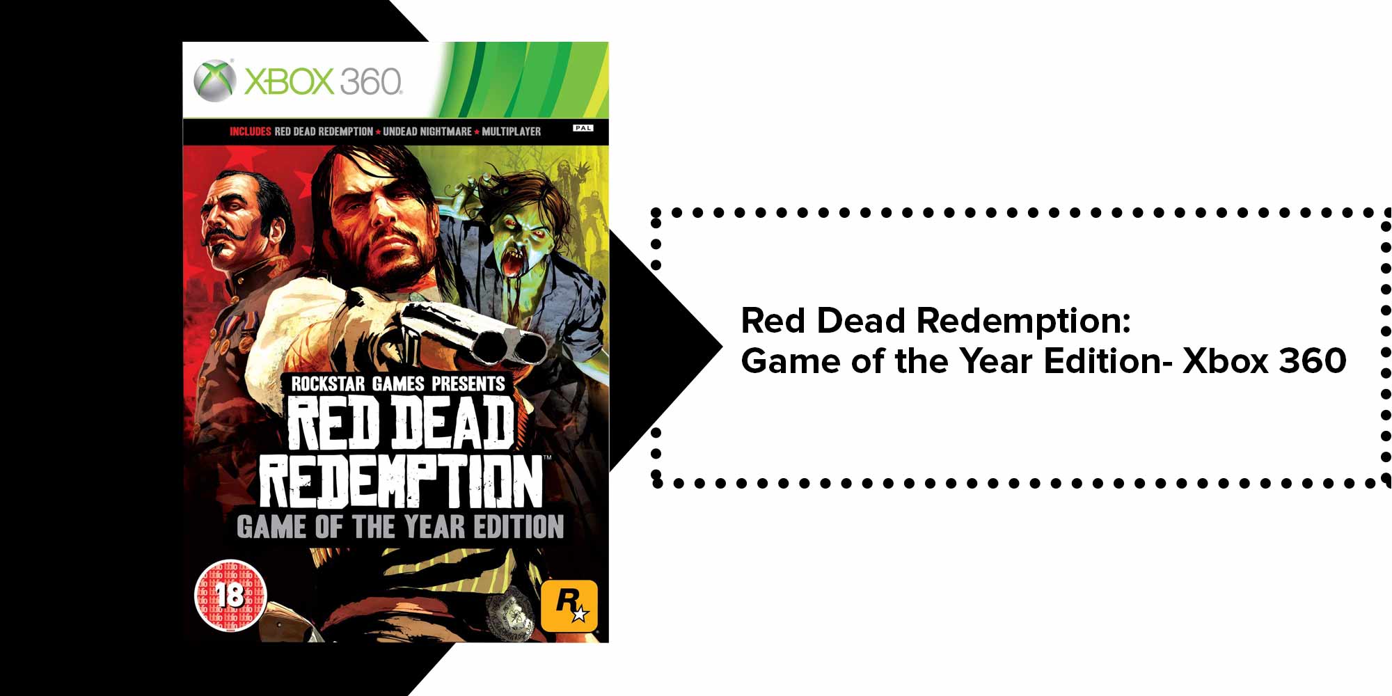  Red Dead Redemption Undead Nightmare Xbox 360 for PAL : Video  Games