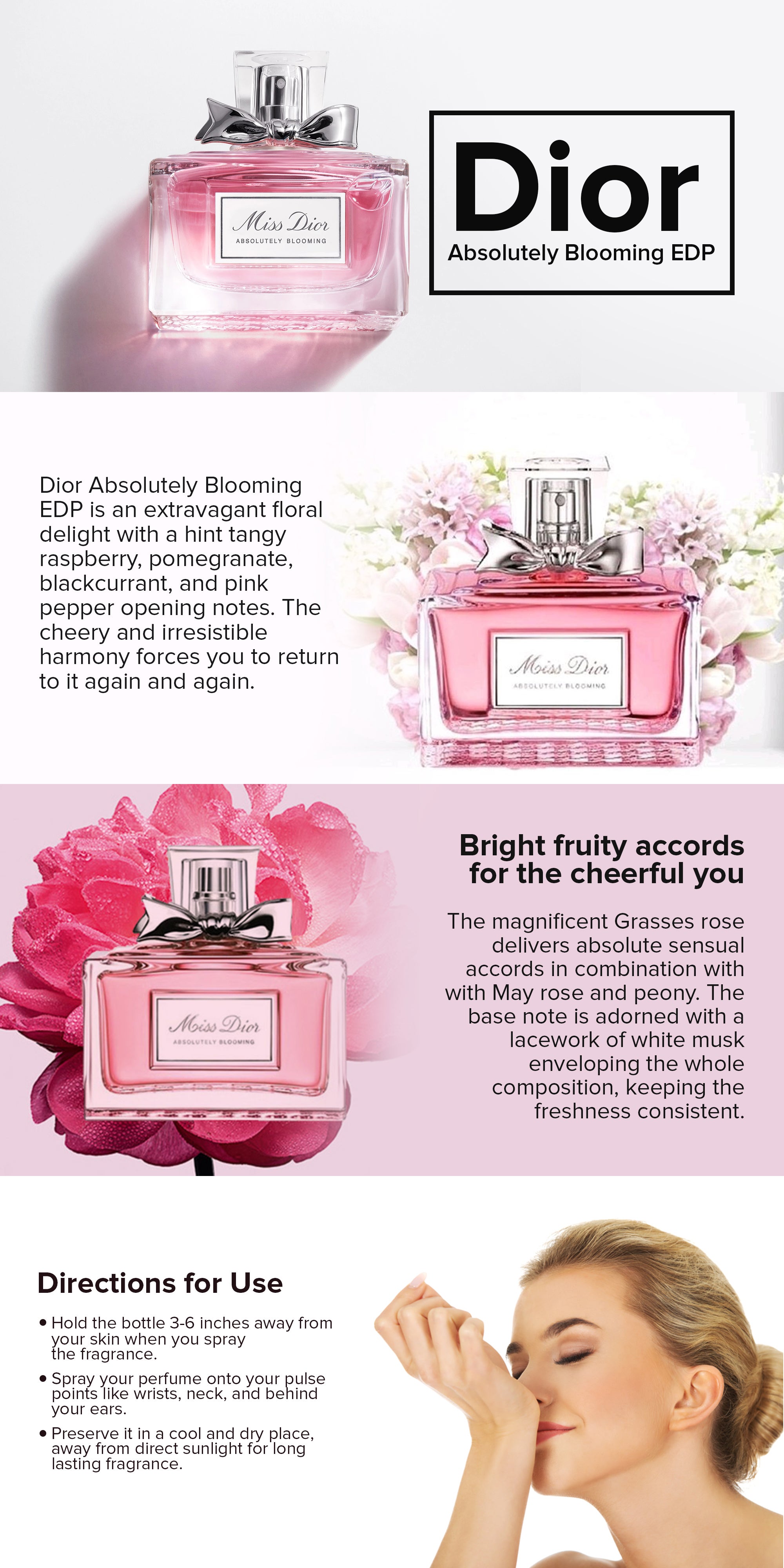 Miss dior 2025 absolutely blooming notes