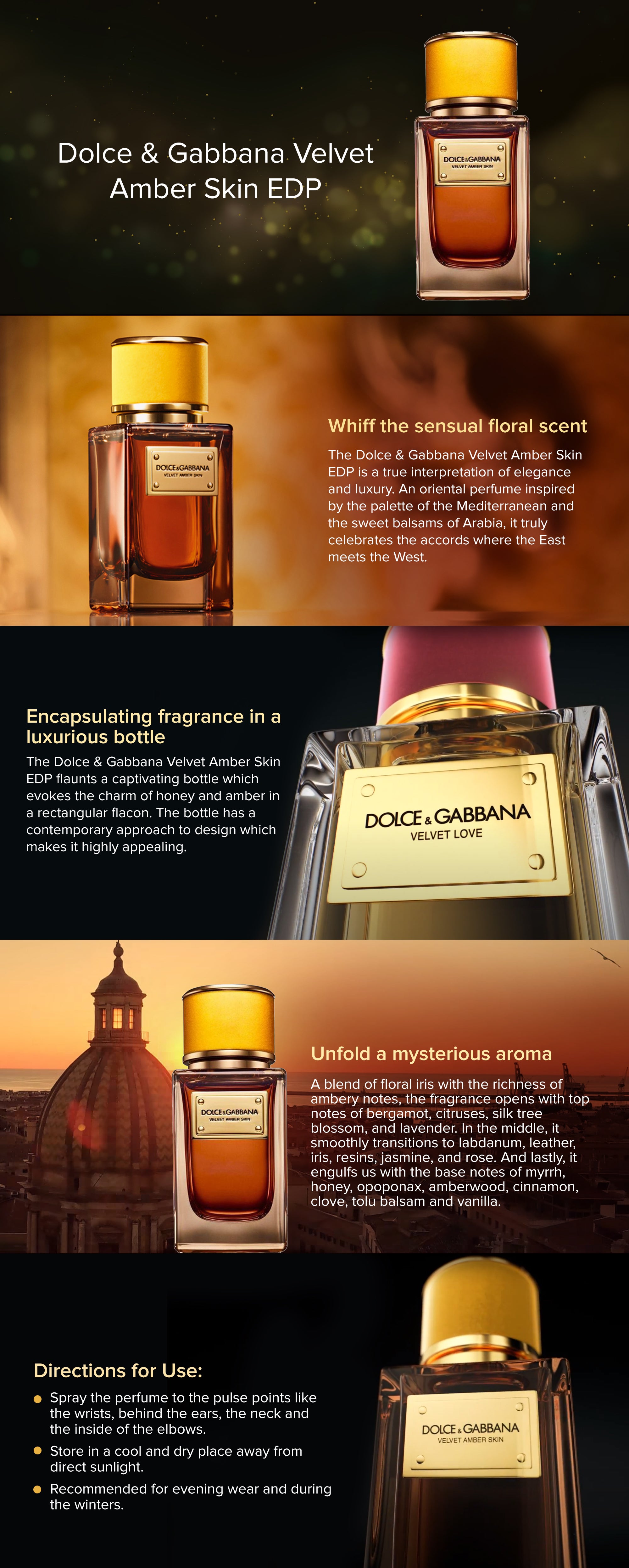 Dolce gabbana hotsell velvet amber skin