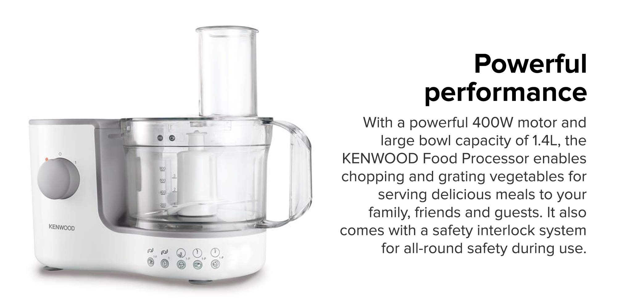 Kenwood 1.4L Compact Food Processor