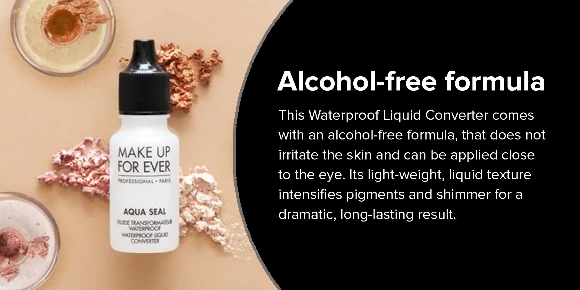 Make Up For Ever Aqua Seal Waterproof Liquid Converter - Eye Makeup Fixer