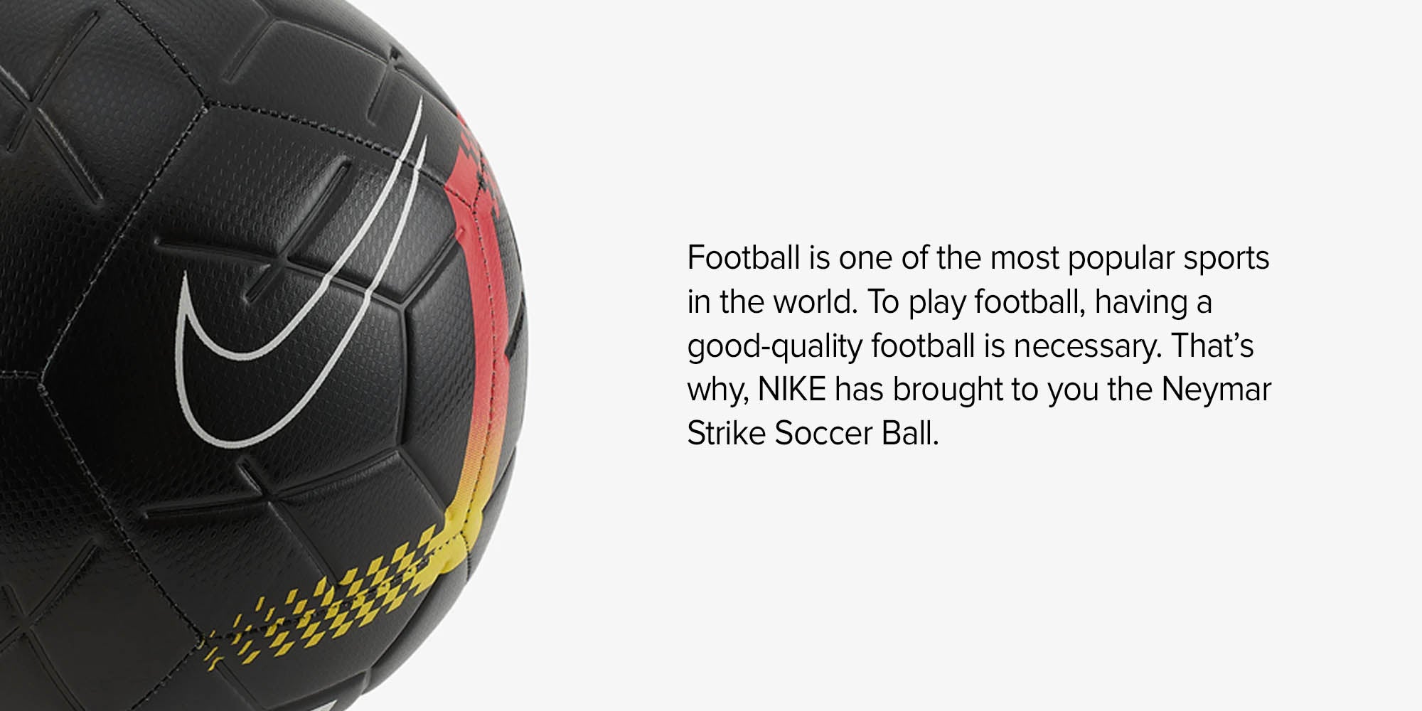 Neymar strike soccer clearance ball