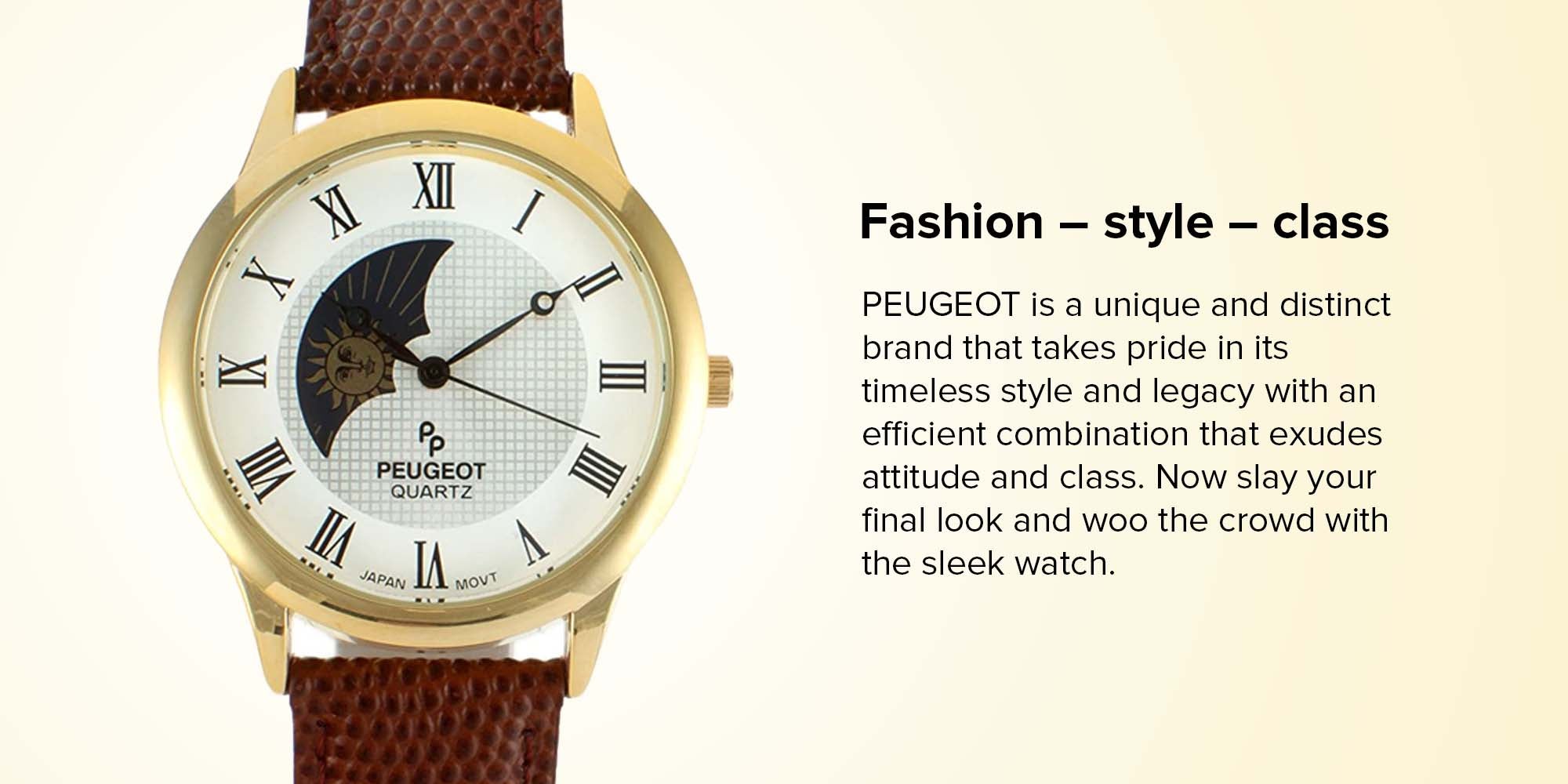 Peugeot quartz watch online price