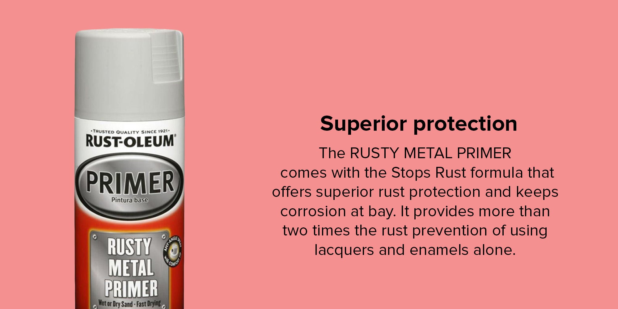 Rustoleum rusty metal hot sale primer dry time