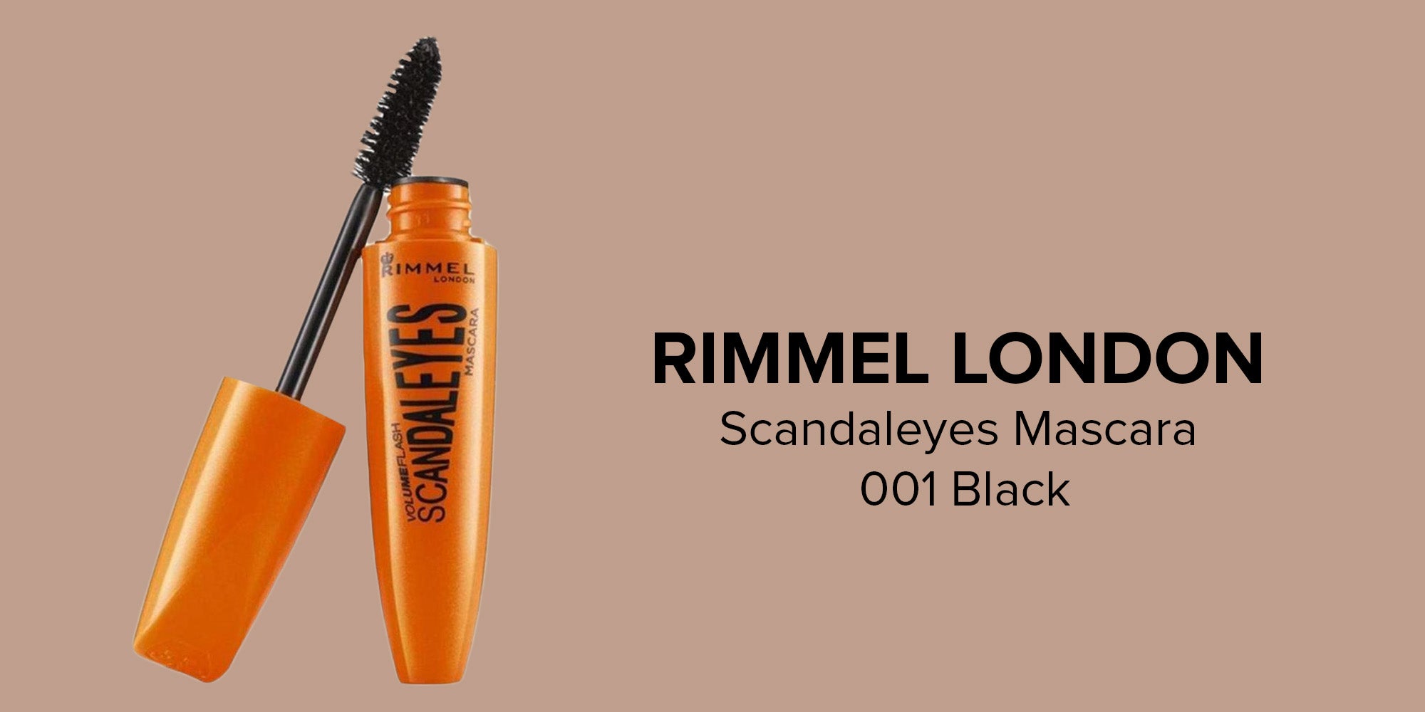 RIMMEL LONDON Scandaleyes Mascara Black UAE | Dubai, Abu Dhabi