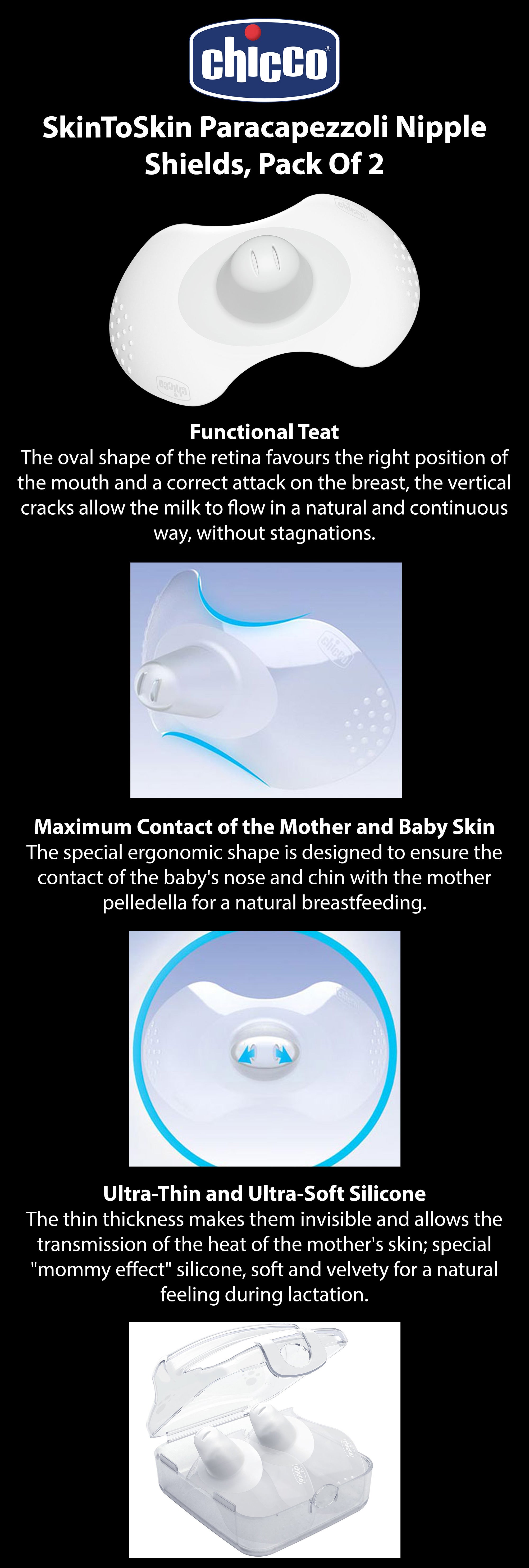 Silicone Nipple Shield for Breastfeeding Ultra-Thin Super-Soft