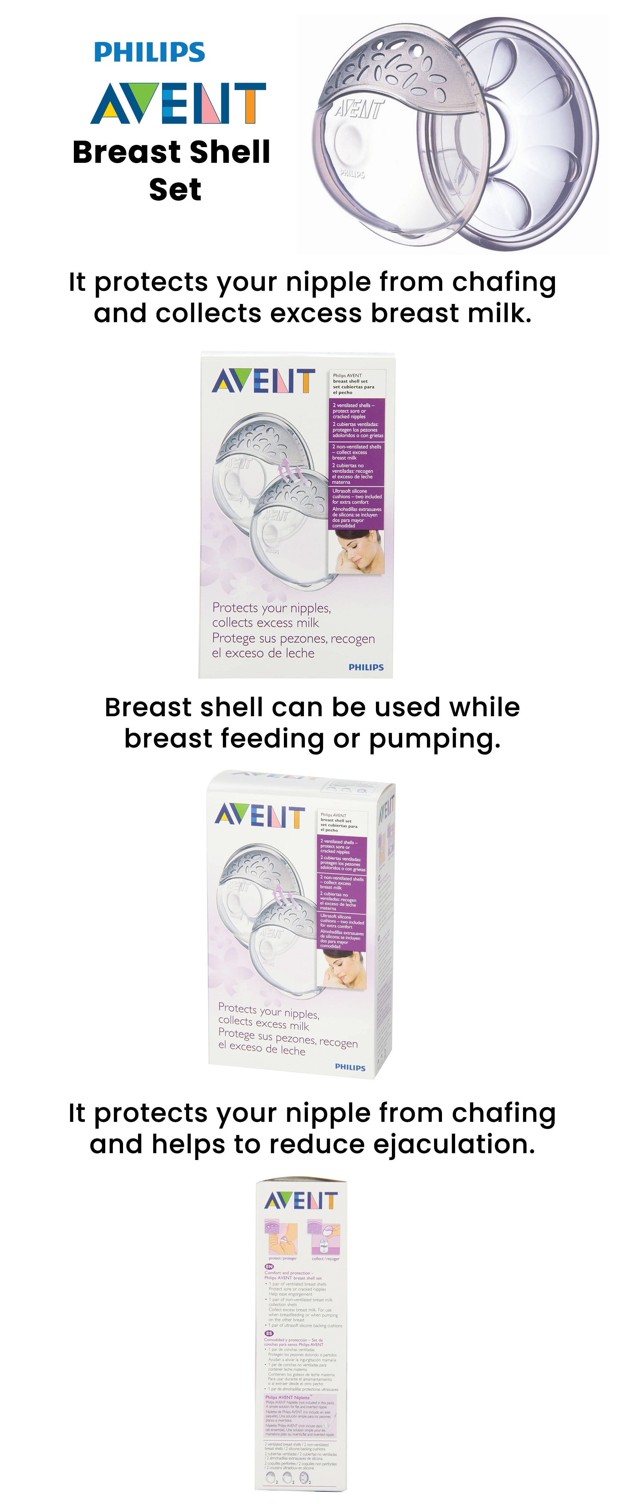 Avent silicone best sale breast shells