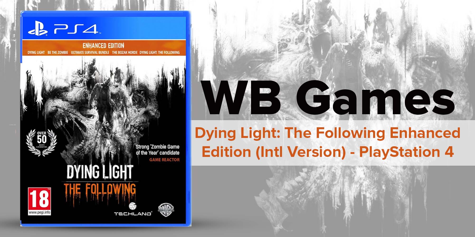 Dying Light : The Following - (Intl Version) - Adventure - PlayStation 4 ( PS4) price in UAE, Noon UAE