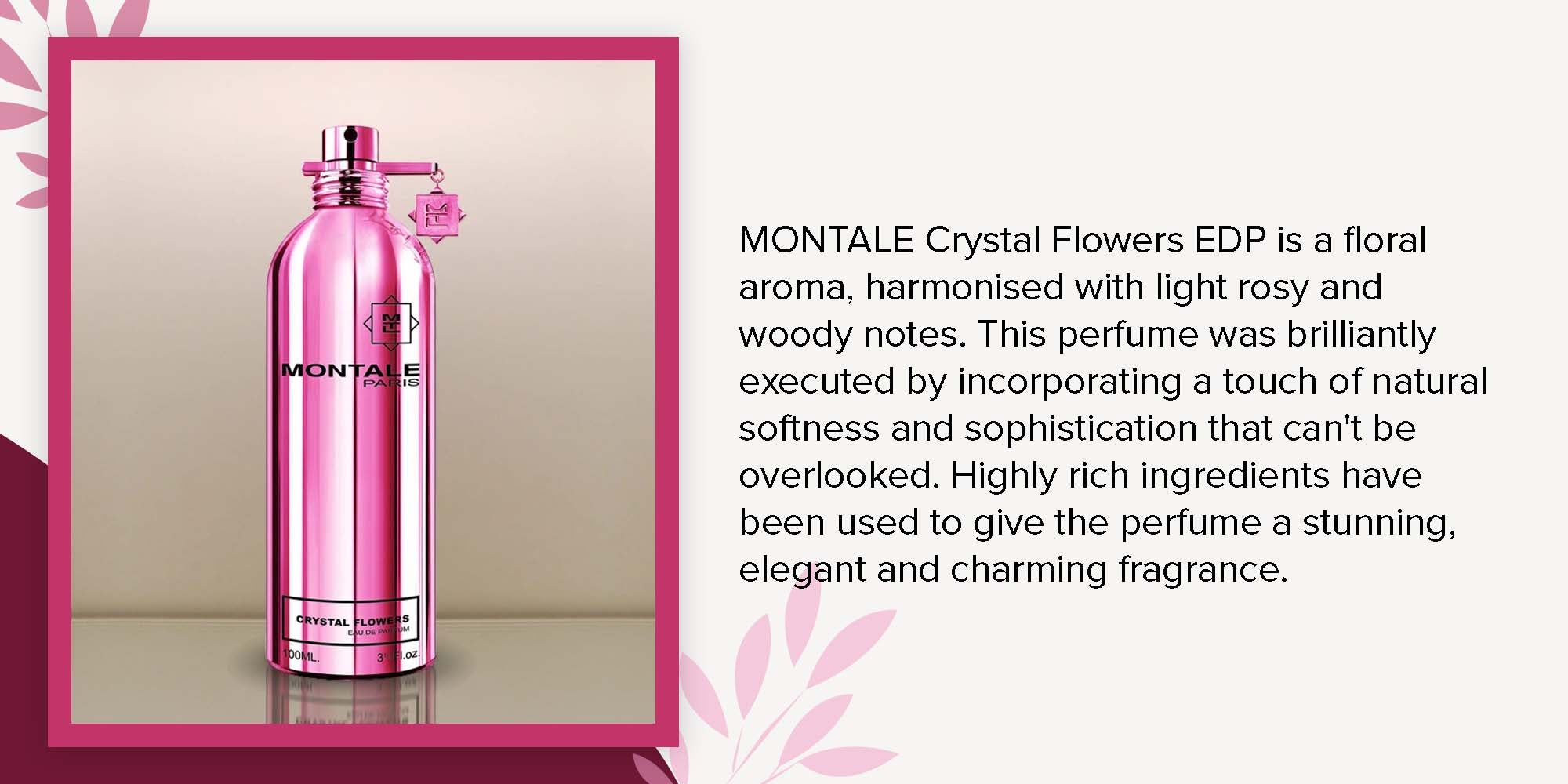 Montale Crystal Flowers Perfume - Montale