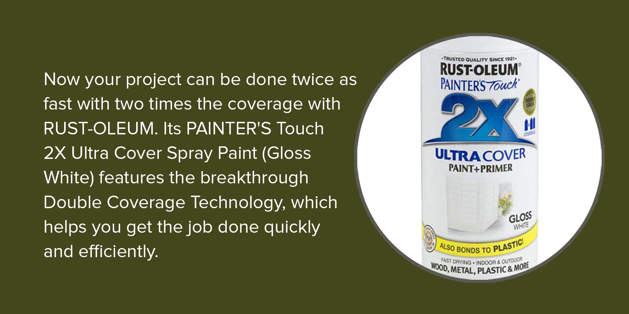 Painter's Touch® 2X Ultra Cover® Primer Spray Paint