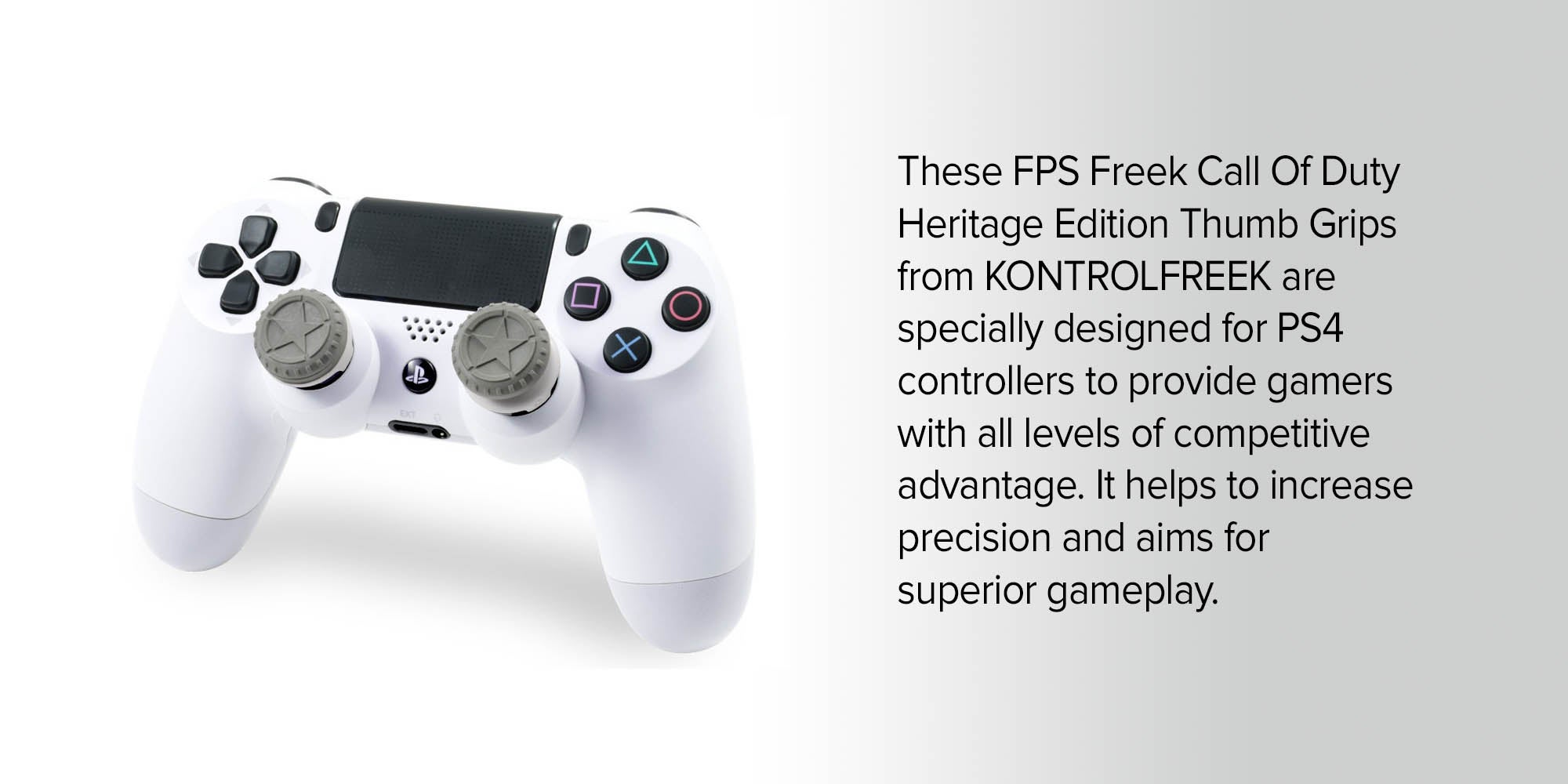 KontrolFreek FPS Freek Call of Duty: WWII for PlayStation 4 (PS4