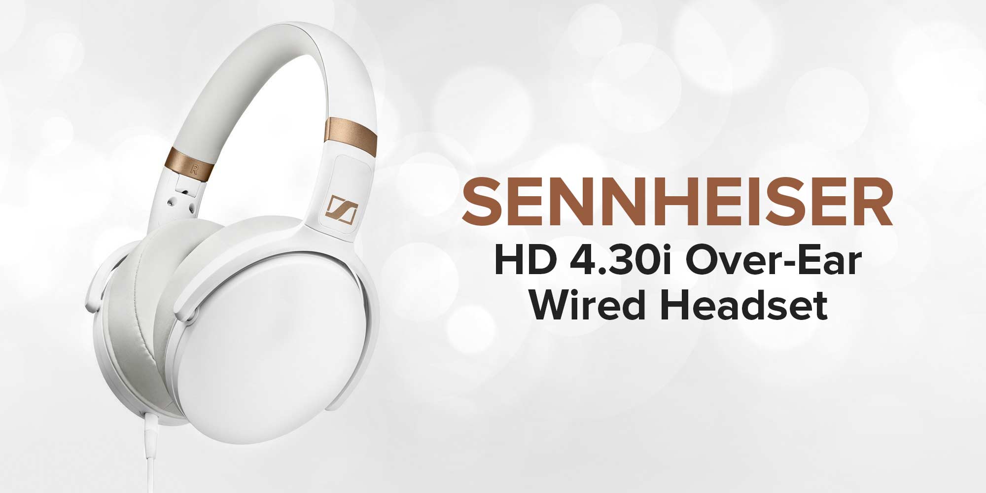 Sennheiser HD 4.30i Over-Ear Headphones Wired Stereo Music