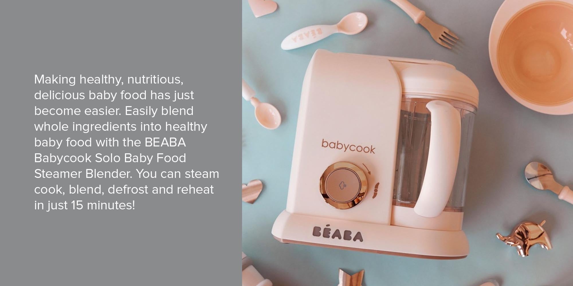 BEABA Babycook Duo babyfood maker-steam cooker blender on