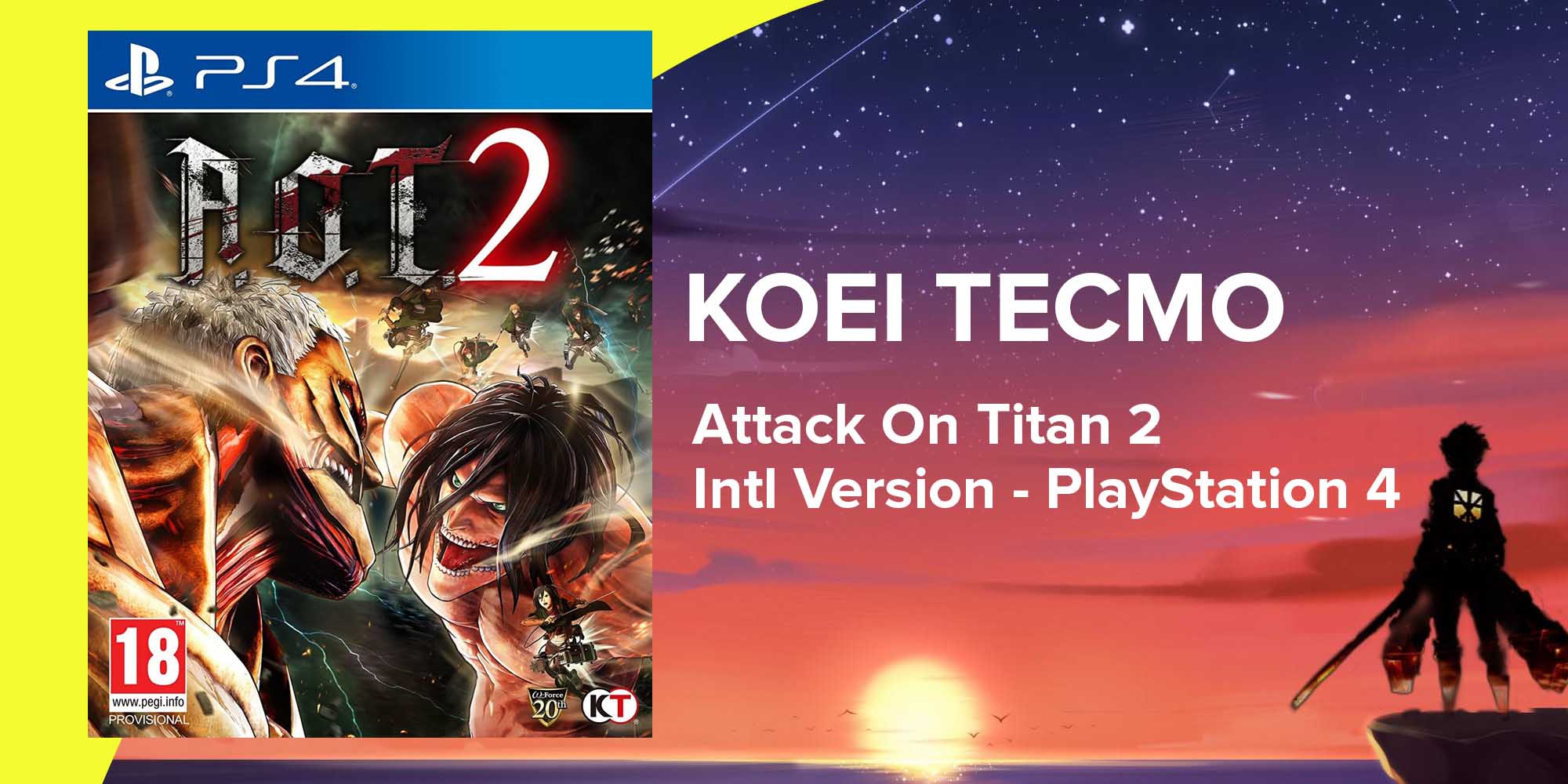 Attack on Titan 2 - PlayStation 4, PlayStation 4