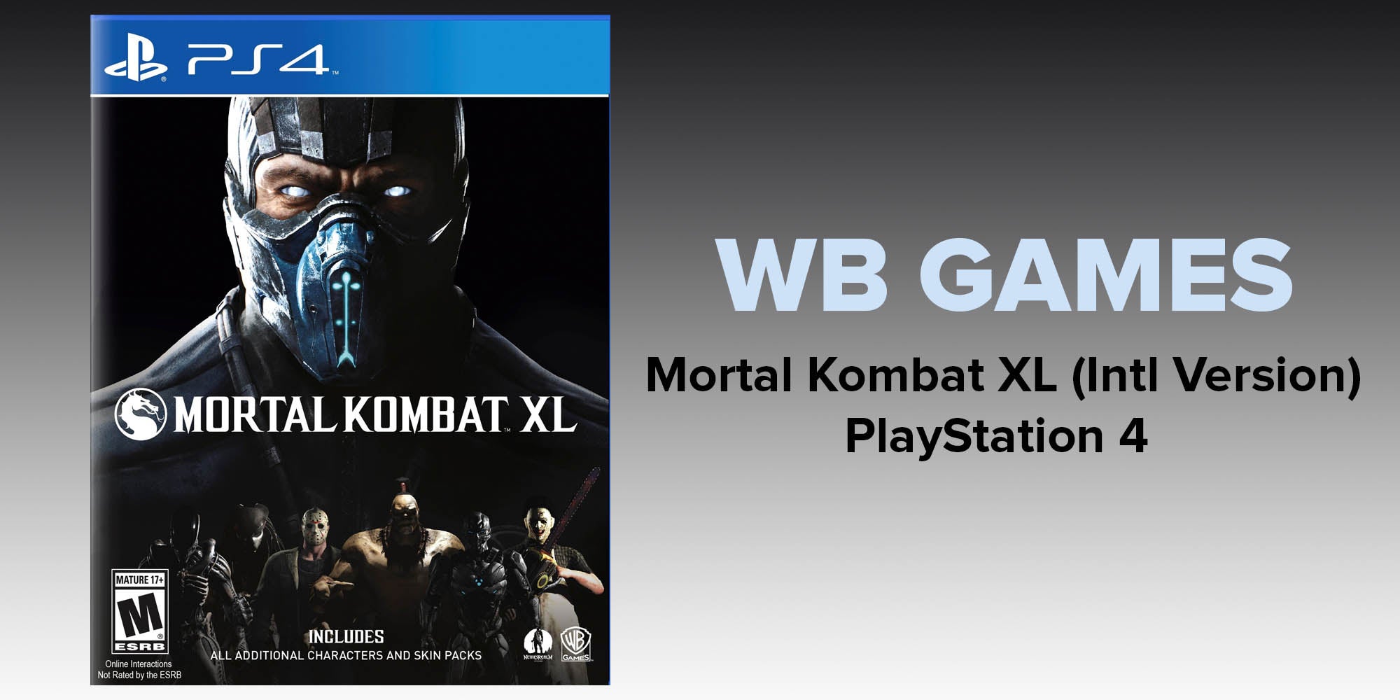 Mortal Kombat XL - PlayStation 4