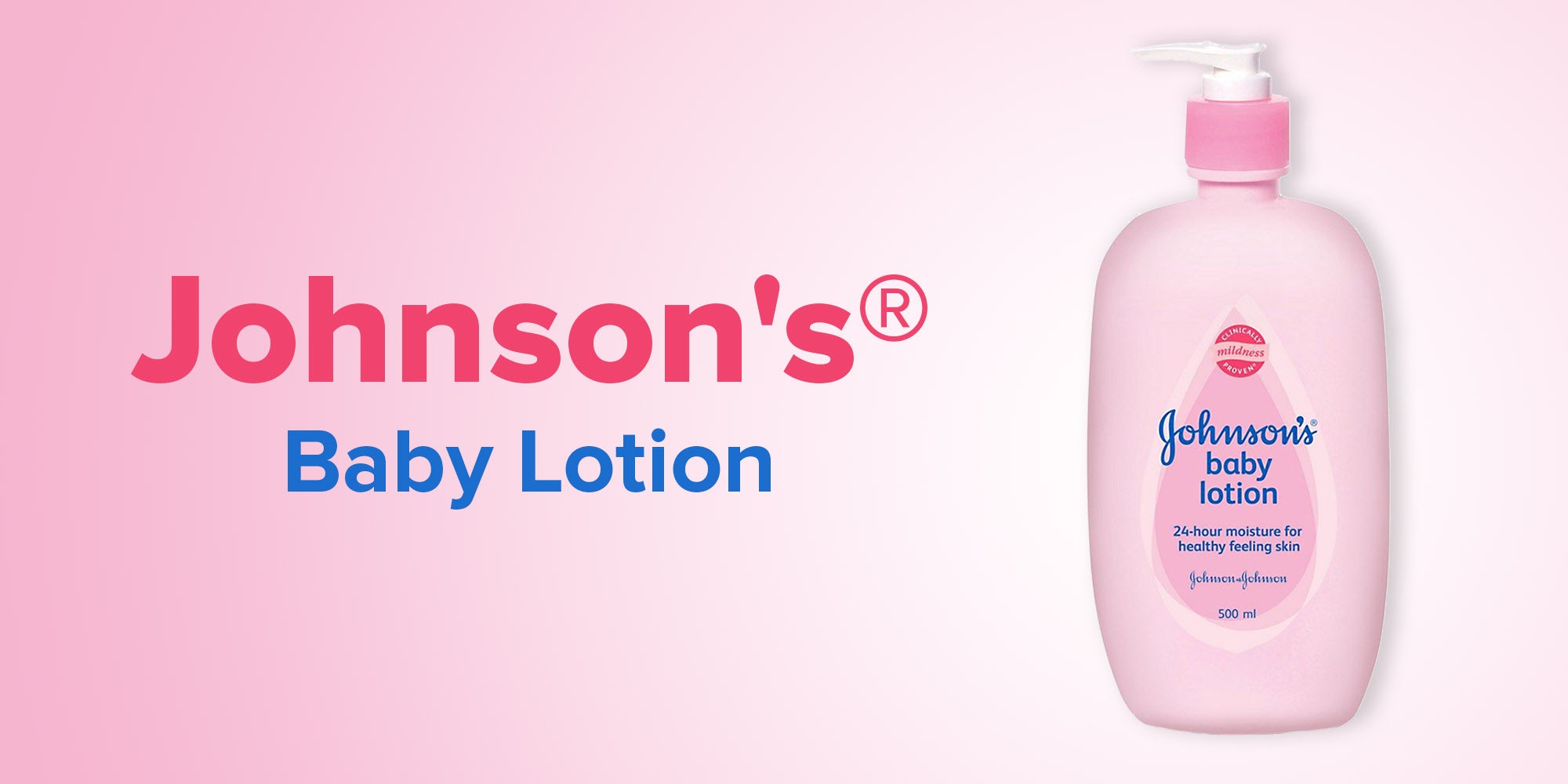 Johnson baby moisturising sales lotion