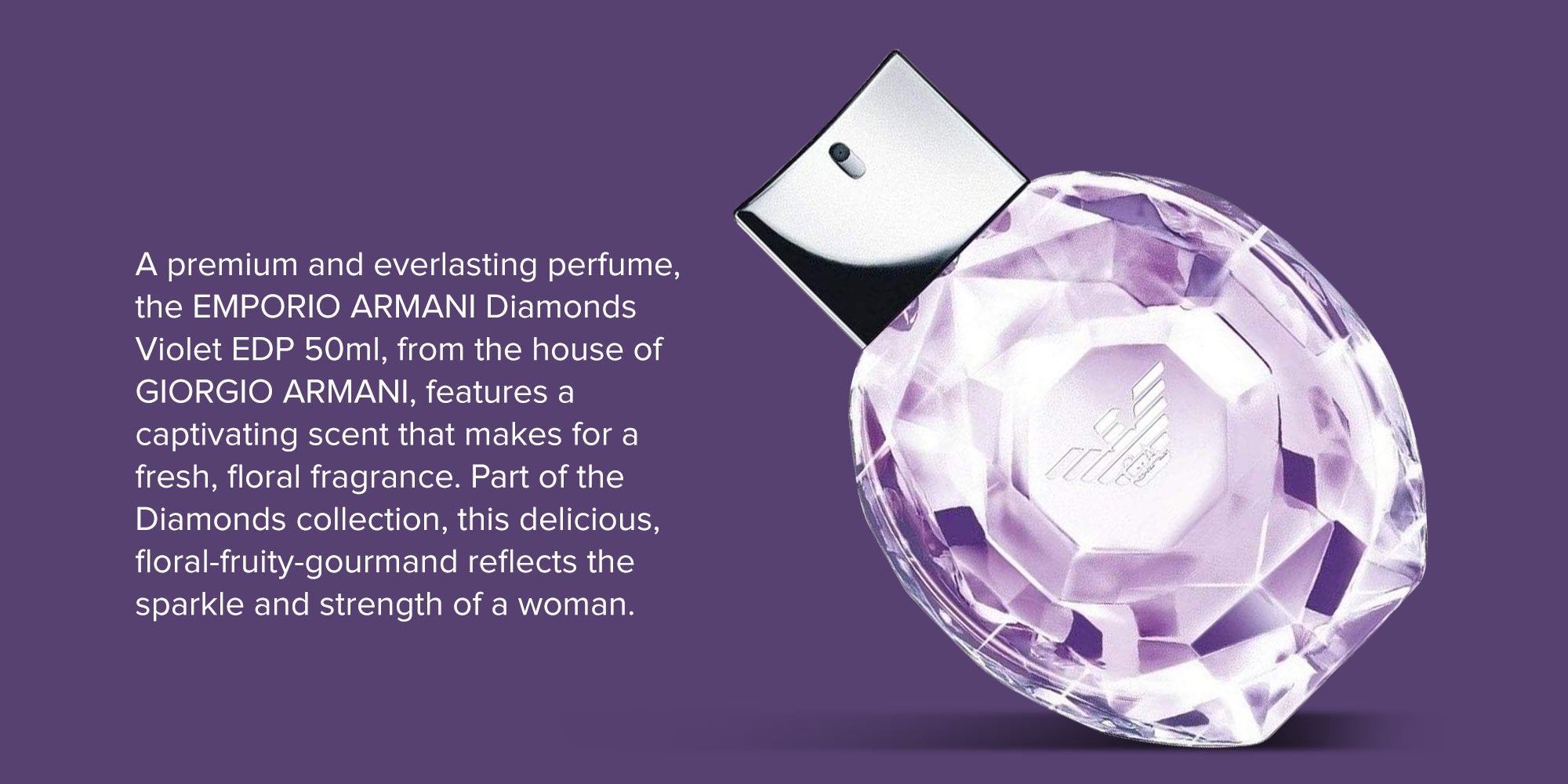 Diamonds violet perfume hot sale