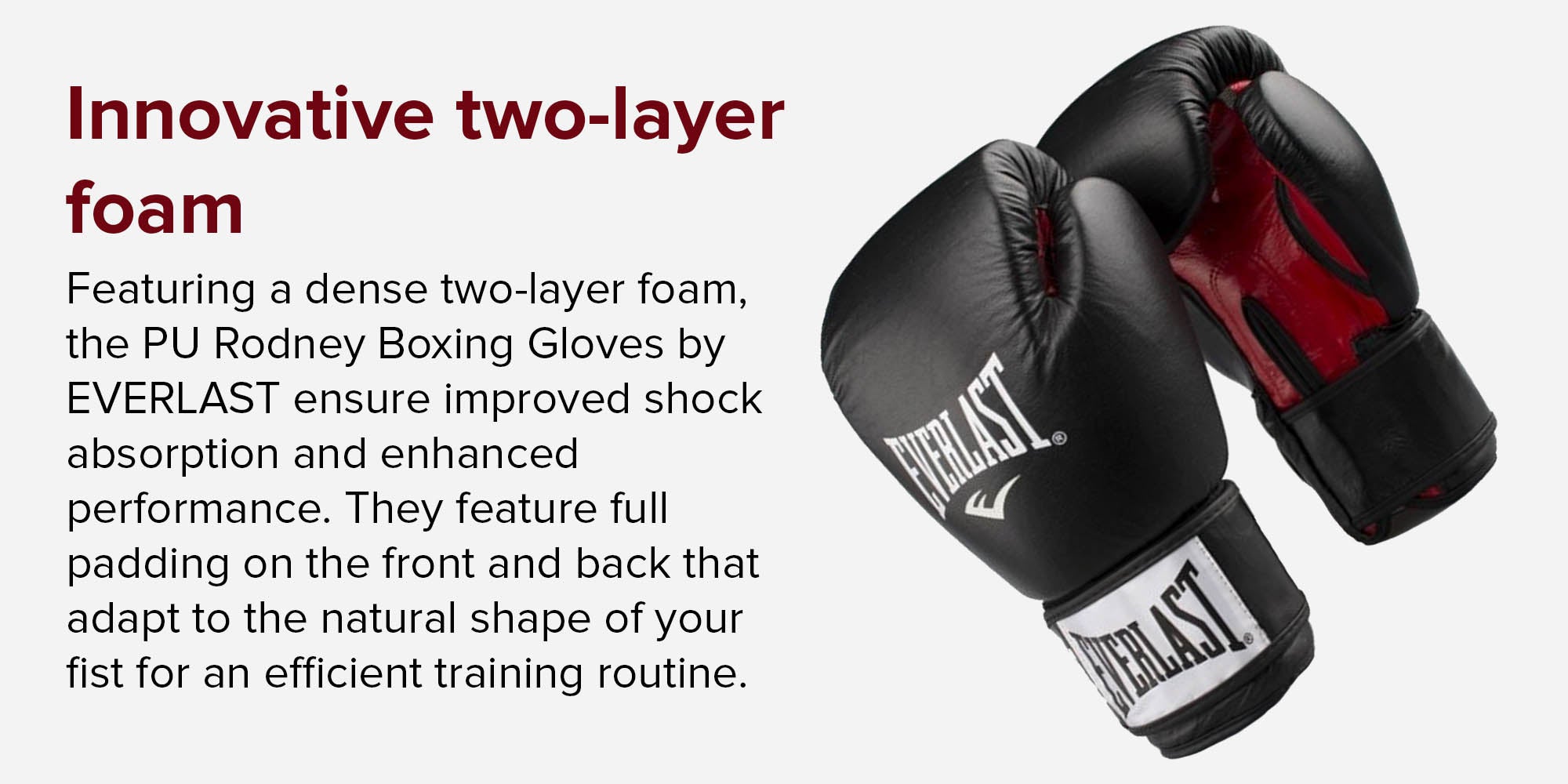 Everlast rodney store pu boxing gloves