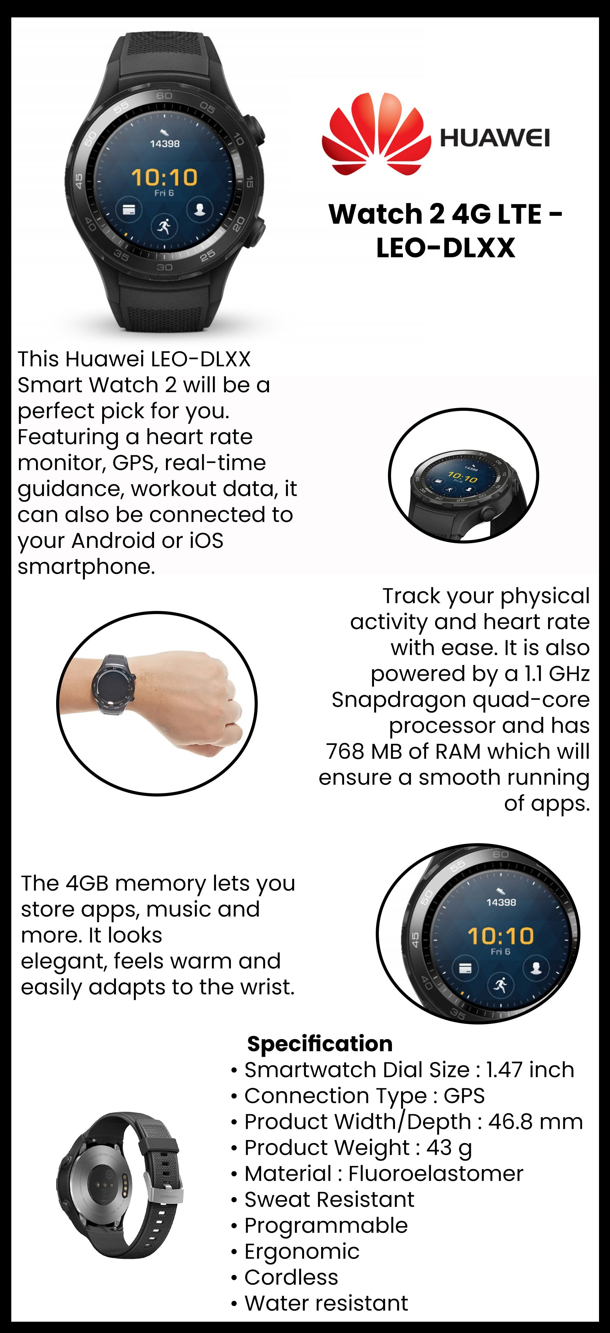 Huawei leo best sale bx9 smartwatch 2