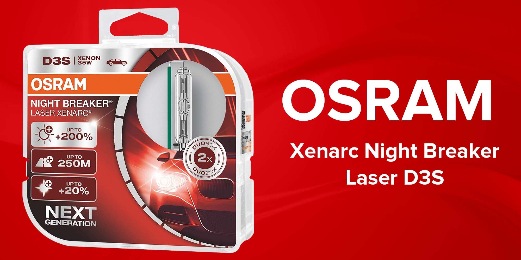 Osram Xenarc Night Breaker Laser D3S KSA