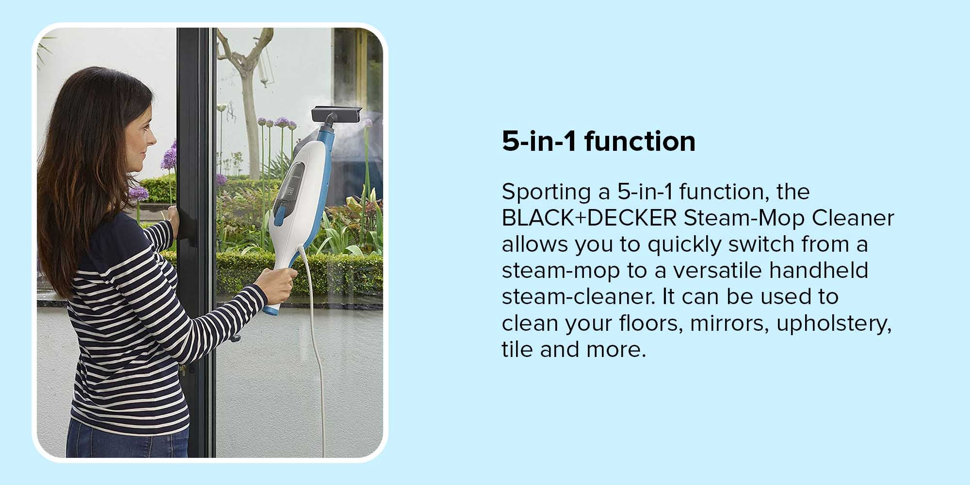 Buy Black & Decker 1300W Steam Mop FSM13E1-B5