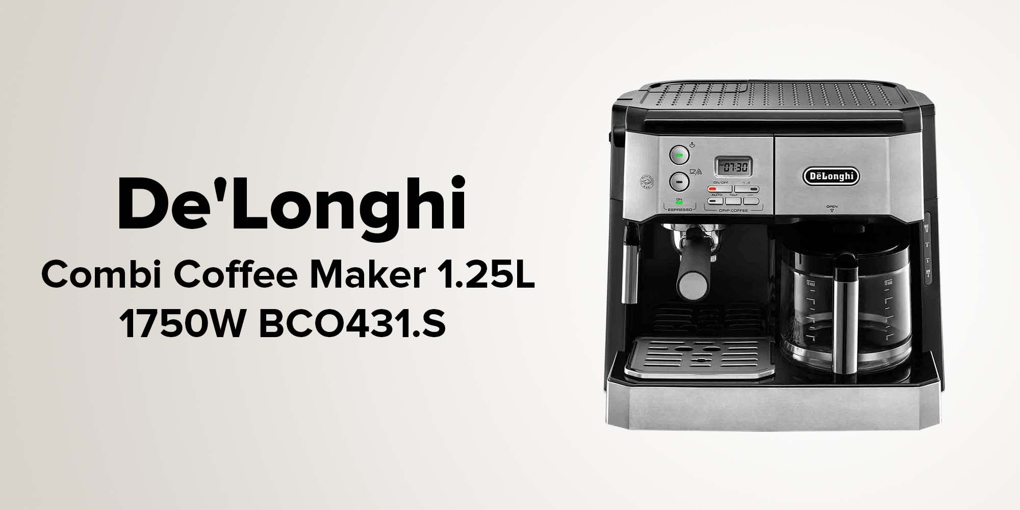 delonghi coffee machine bc0431 s