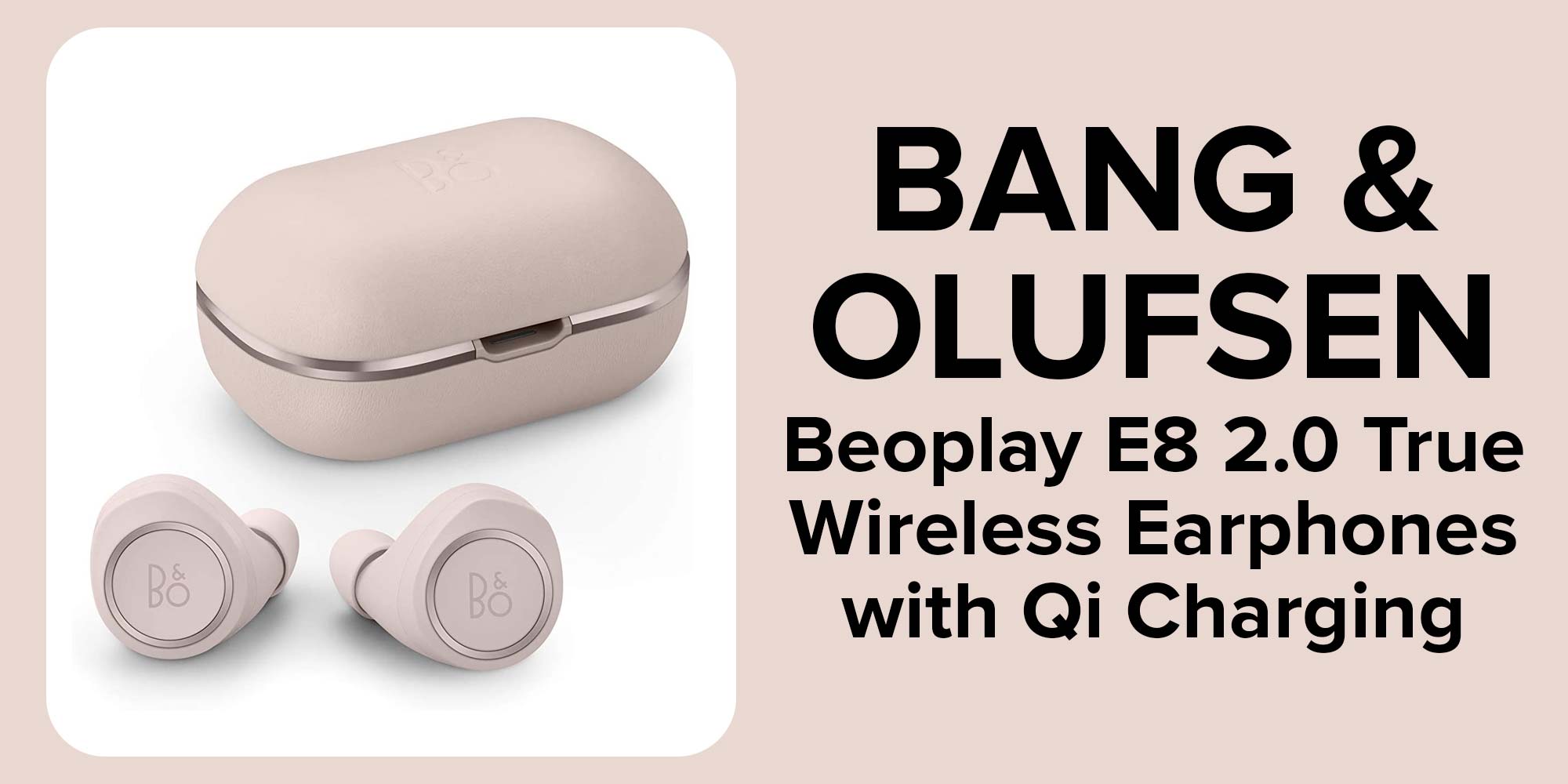 Bang Olufsen BeoPlay E8 2.0 True Wireless Earphones with Qi