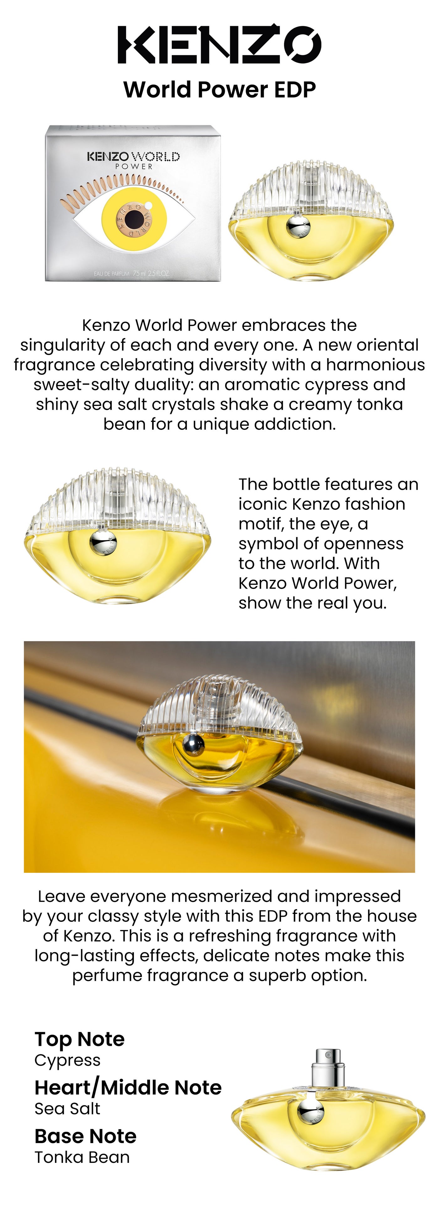 Kenzo World Power EDP 75ml Best Price KSA Riyadh, Jeddah