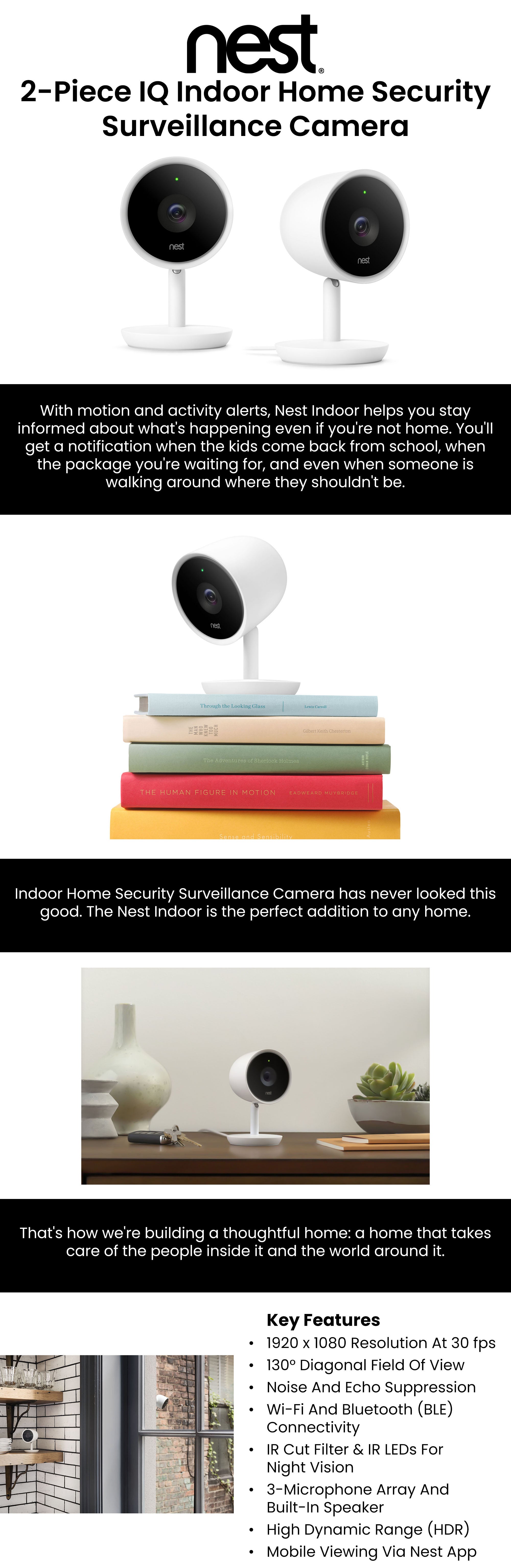 Nest outdoor iq hot sale camera 2 pack