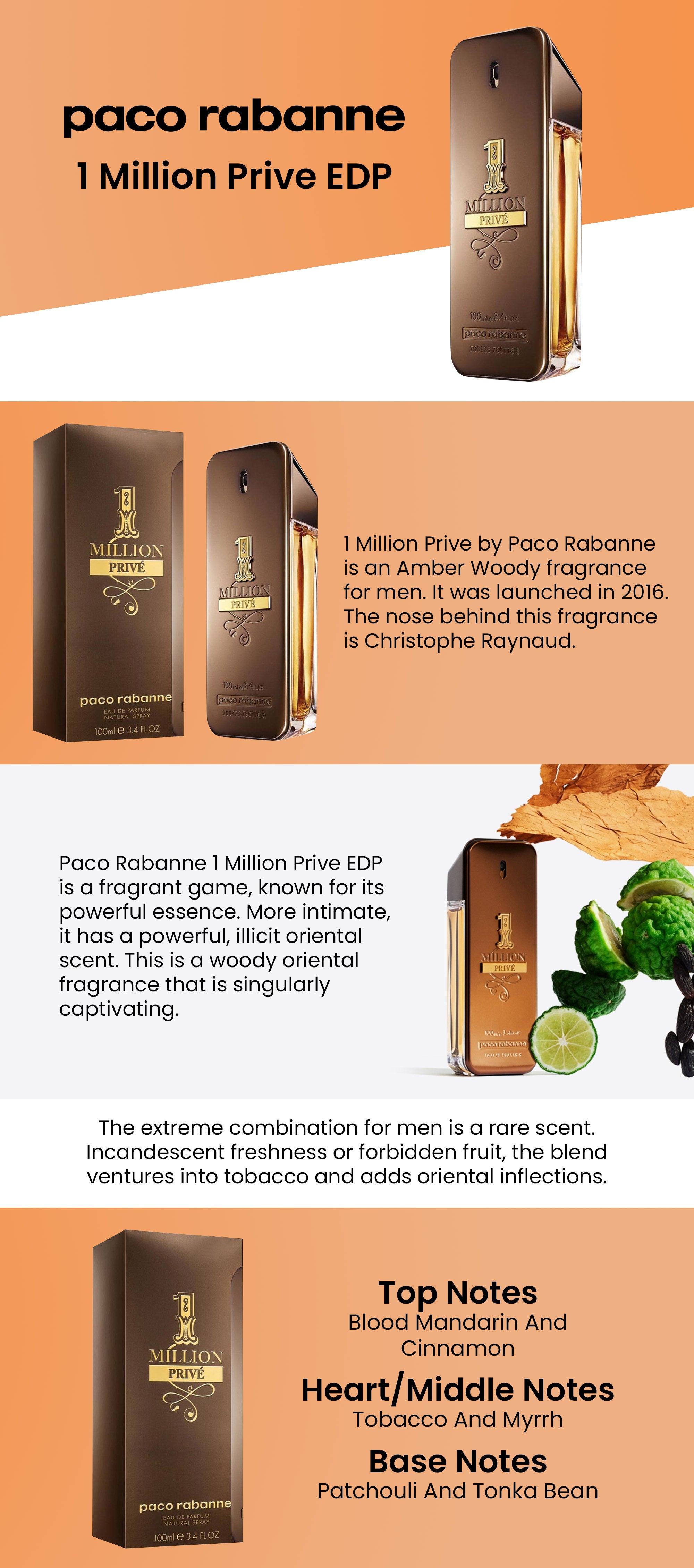 paco rabanne 1 Million Prive EDP 100ml KSA Riyadh Jeddah