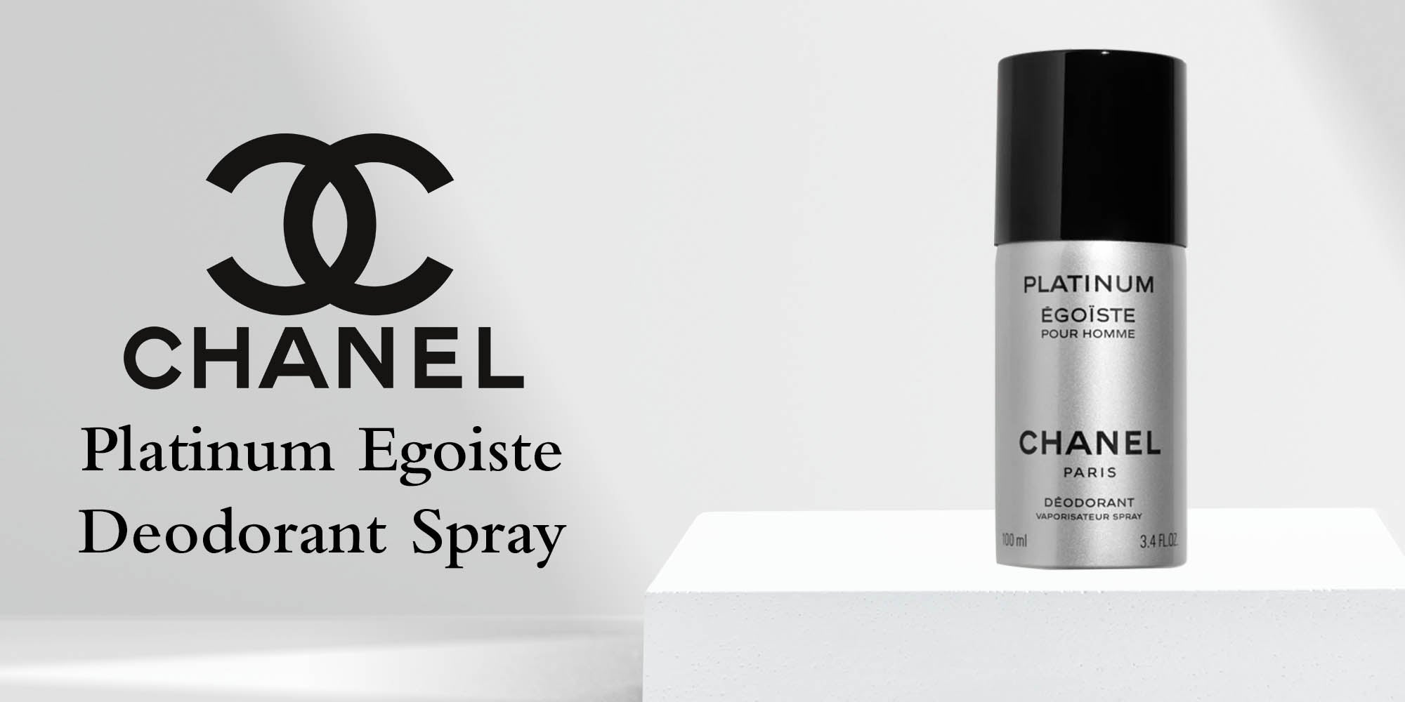 CHANEL Egoiste Platinum Deodorant Spray 100ml UAE