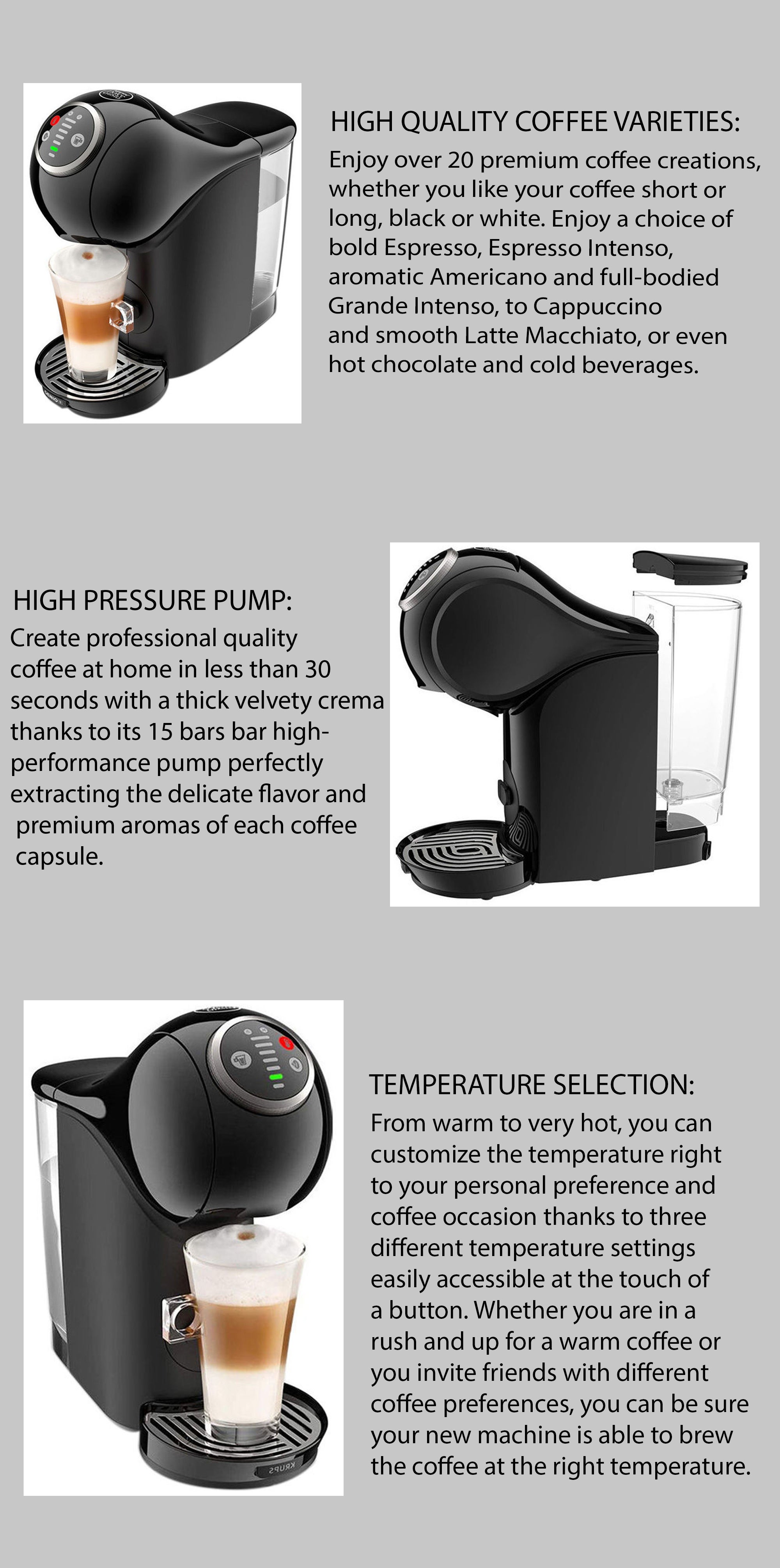 NESCAFE Dolce Gusto - Genio S Plus - Black Coffee Machine price in Egypt,  Egypt