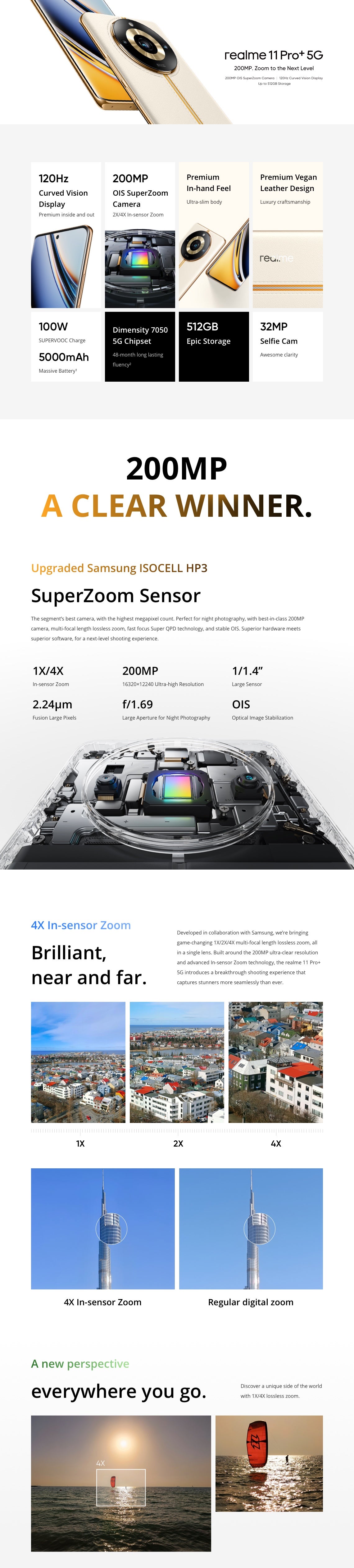 realme 11 Pro+ 5G (Oasis Green, 12GB RAM, 256GB Storage), 120 Hz Curved  Display, 200MP Prolight Camera, 7050 5G Dimensity, 100W SUPERVOOC, 12GB  Dynamic RAM