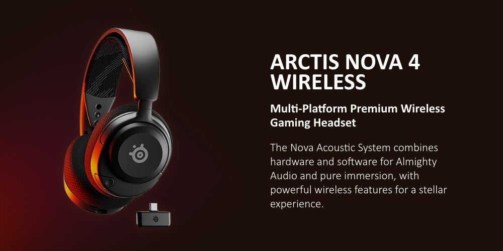 steelseries SteelSeries New Arctis Nova 4 Wireless Multi-Platform