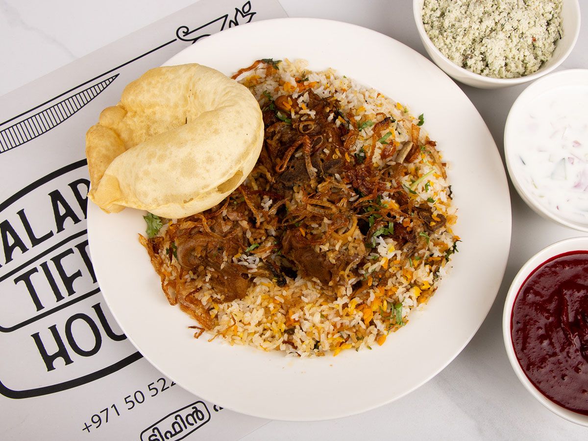 Mutton dum biryani