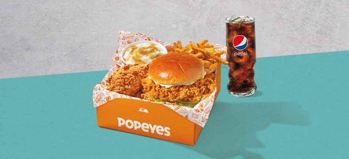 Popeyes free best sale delivery