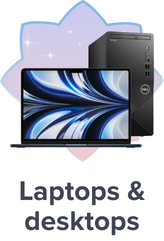 laptops and desktops