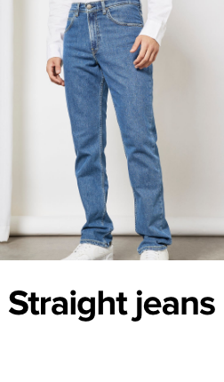 TKZK Men's Trousers MenJeans Denim Pants Stitching Jeans Trend  Micro-elastic Straight Two Color Design price in Saudi Arabia,   Saudi Arabia