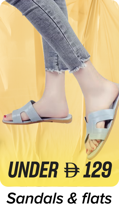 /fashion/women-31229/sandals-flats-FA_03/?f[price][min]=1&f[price][max]=129&sort[by]=popularity&sort[dir]=desc&limit=50&page=1&isCarouselView=false